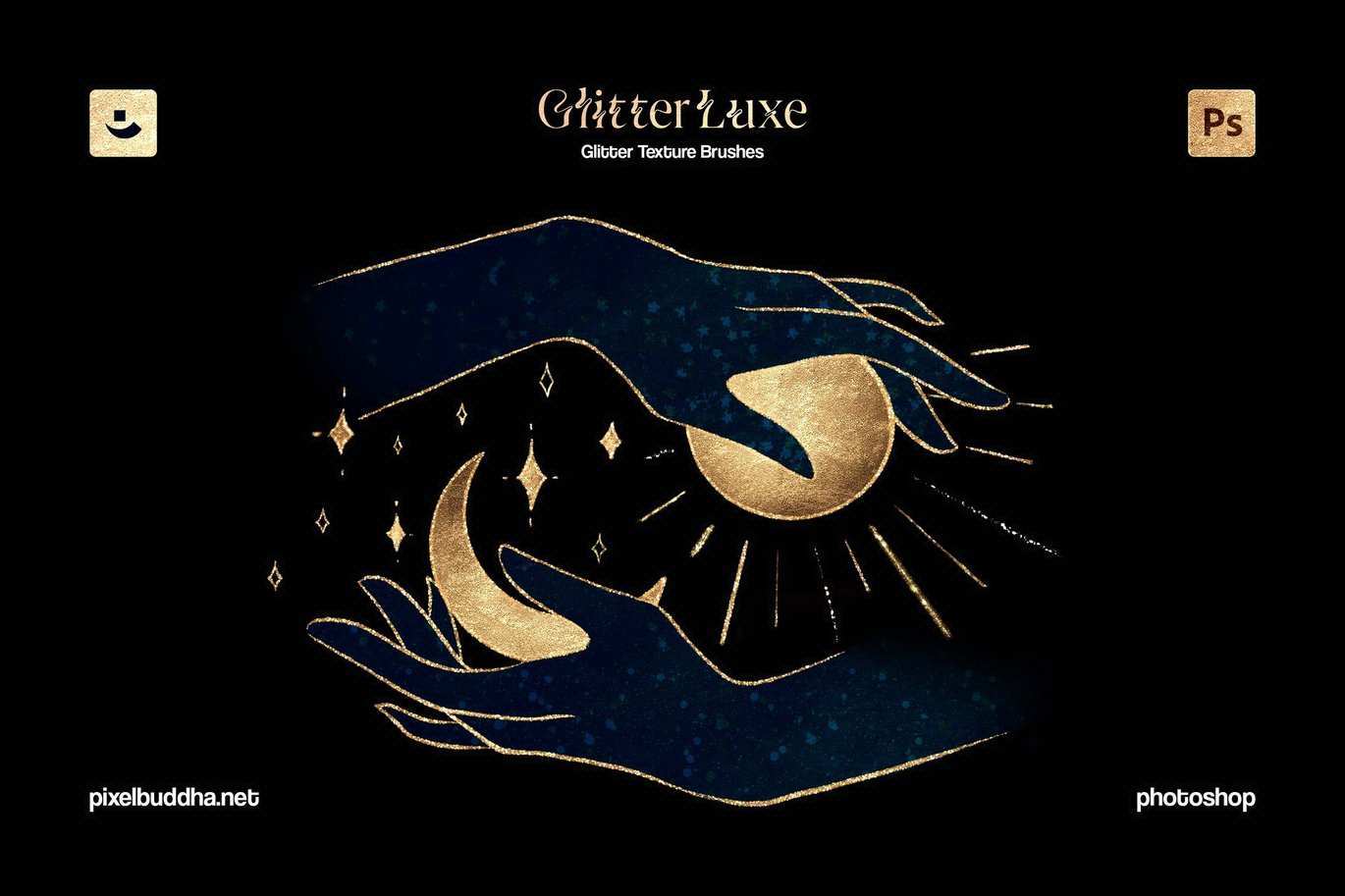 闪闪发光质感纹理Photoshop笔刷 Photoshop Glitter Texture Brushes插图1 闪闪发光质感纹理Photoshop笔刷 Photoshop Glitter Texture Brushes
