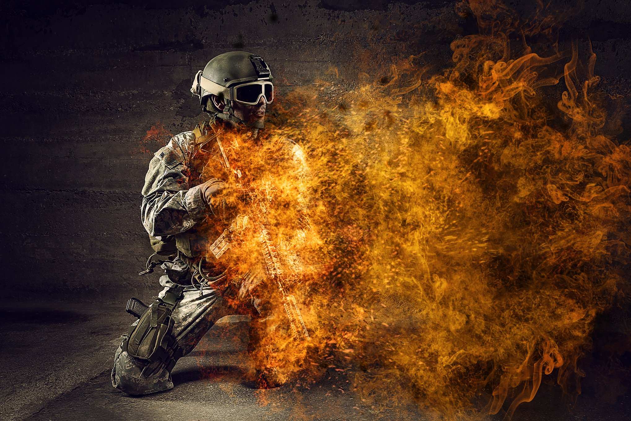 火焰灰烬特效Photoshop动作 Fire & Ashes Photoshop Action插图 火焰灰烬特效Photoshop动作 Fire & Ashes Photoshop Action