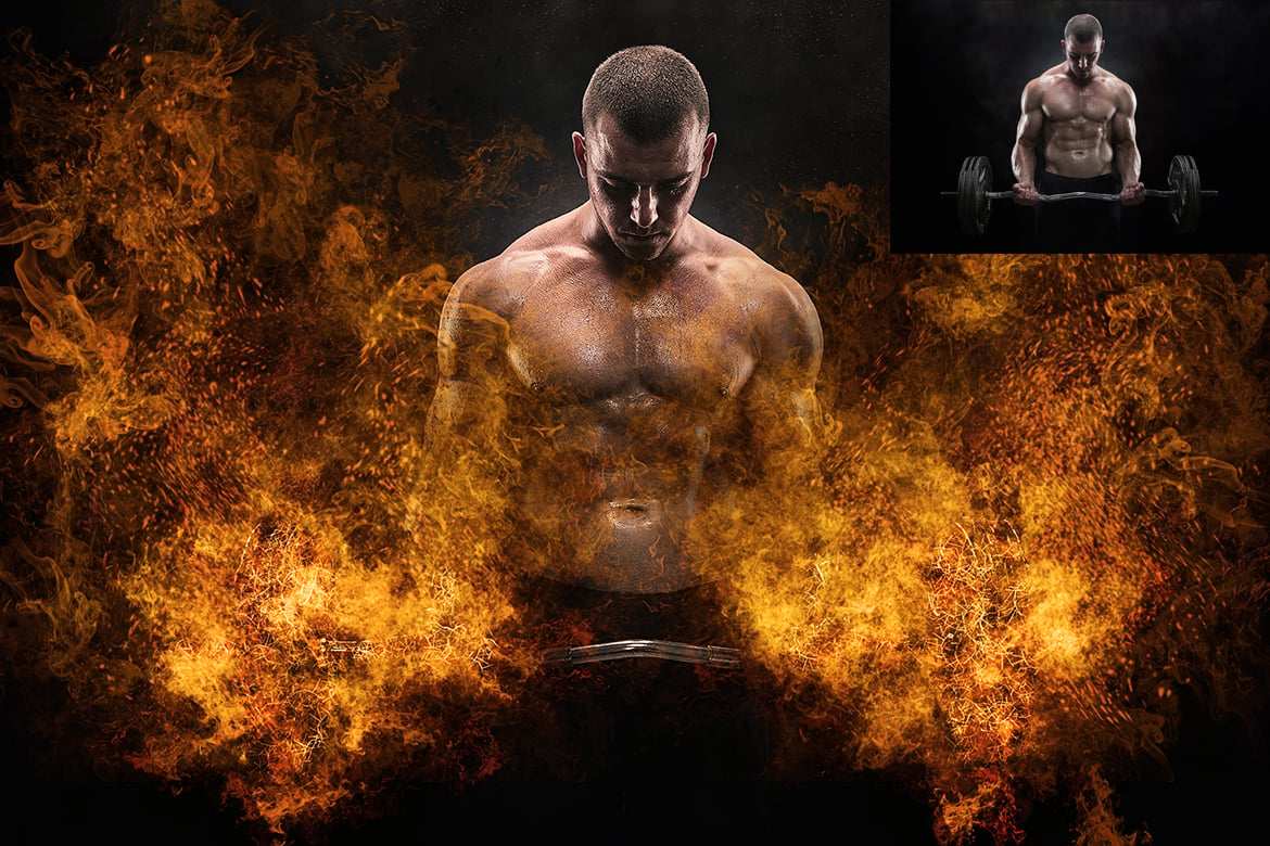 火焰灰烬特效Photoshop动作 Fire & Ashes Photoshop Action插图5 火焰灰烬特效Photoshop动作 Fire & Ashes Photoshop Action