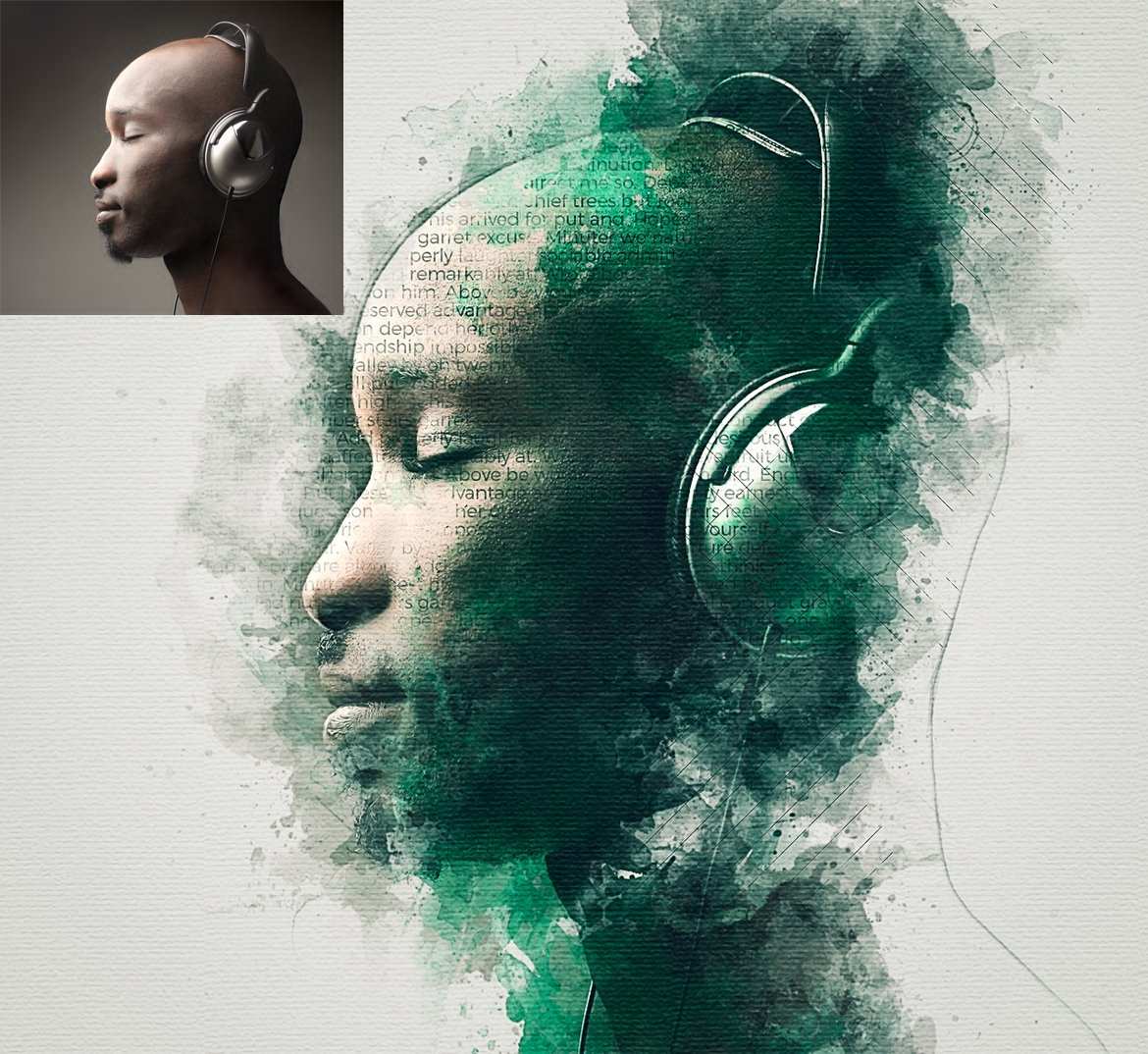 创意艺术风格Photoshop动作 CreativeArt 2 Photoshop Action插图1 创意艺术风格Photoshop动作 CreativeArt 2 Photoshop Action