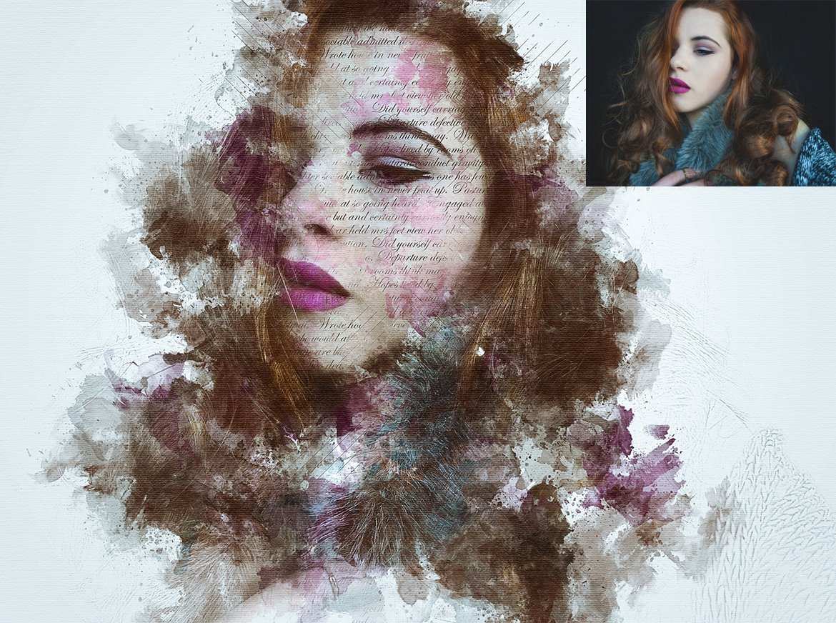 创意艺术风格Photoshop动作 CreativeArt 2 Photoshop Action插图2 创意艺术风格Photoshop动作 CreativeArt 2 Photoshop Action