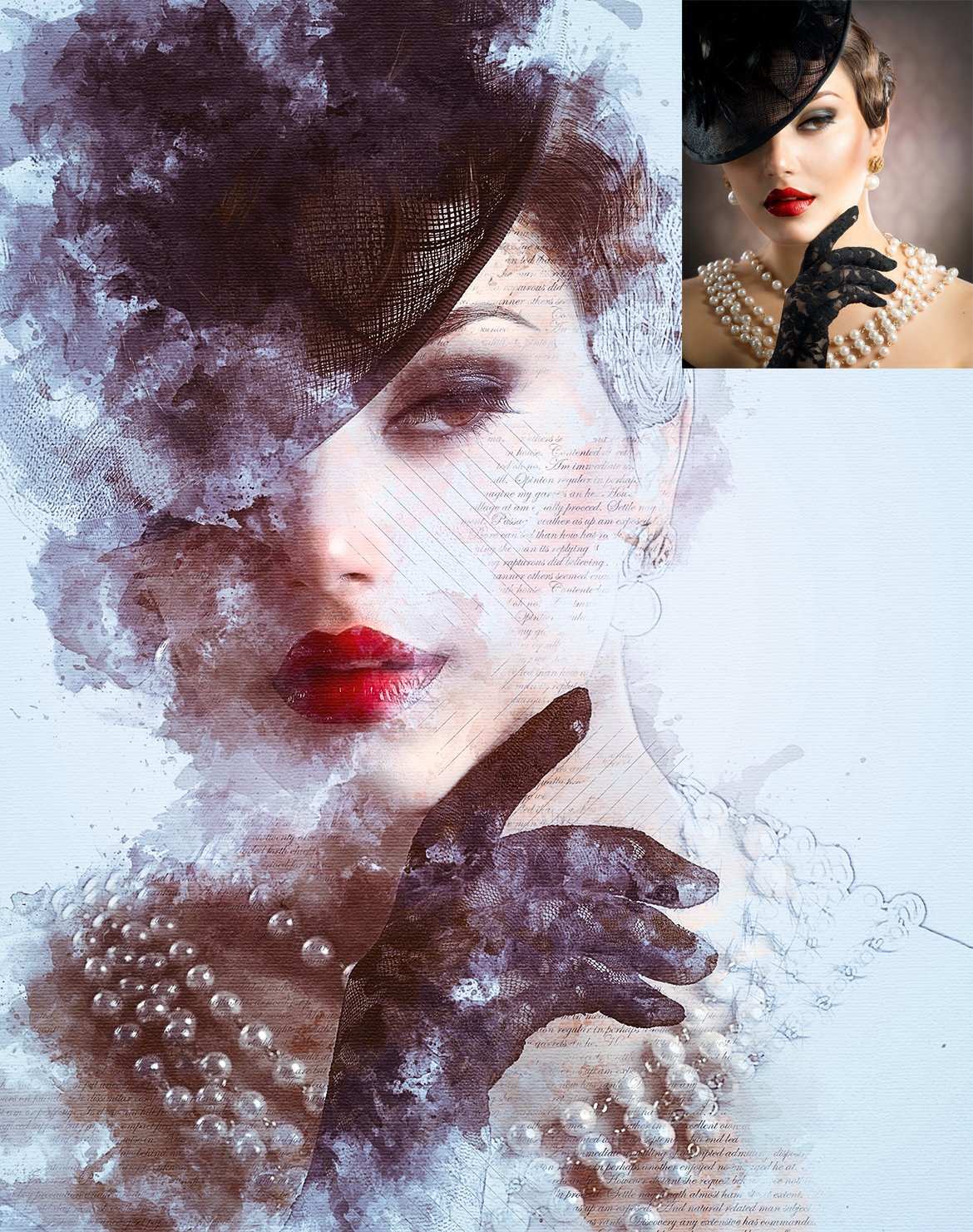 创意艺术风格Photoshop动作 CreativeArt 2 Photoshop Action插图3 创意艺术风格Photoshop动作 CreativeArt 2 Photoshop Action