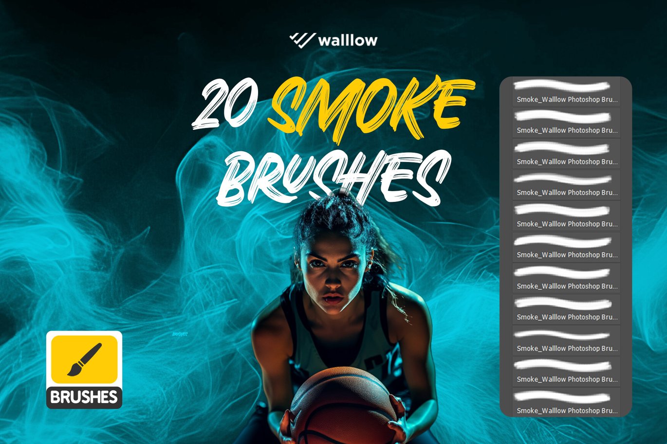 逼真烟雾效果Photoshop笔刷 Realistic Smoke Effect Photoshop Brushes插图1 逼真烟雾效果Photoshop笔刷 Realistic Smoke Effect Photoshop Brushes