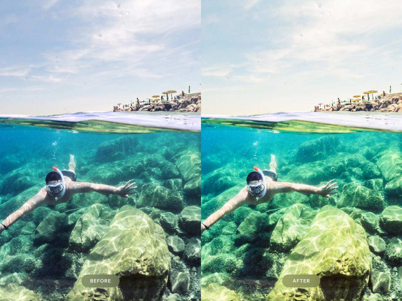 运动相机GoPro风格Lightroom预设和PS动作 GoPro Look Lightroom Presets插图2