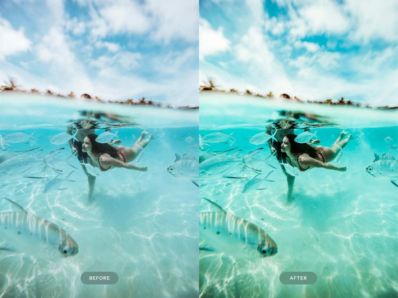 运动相机GoPro风格Lightroom预设和PS动作 GoPro Look Lightroom Presets插图3