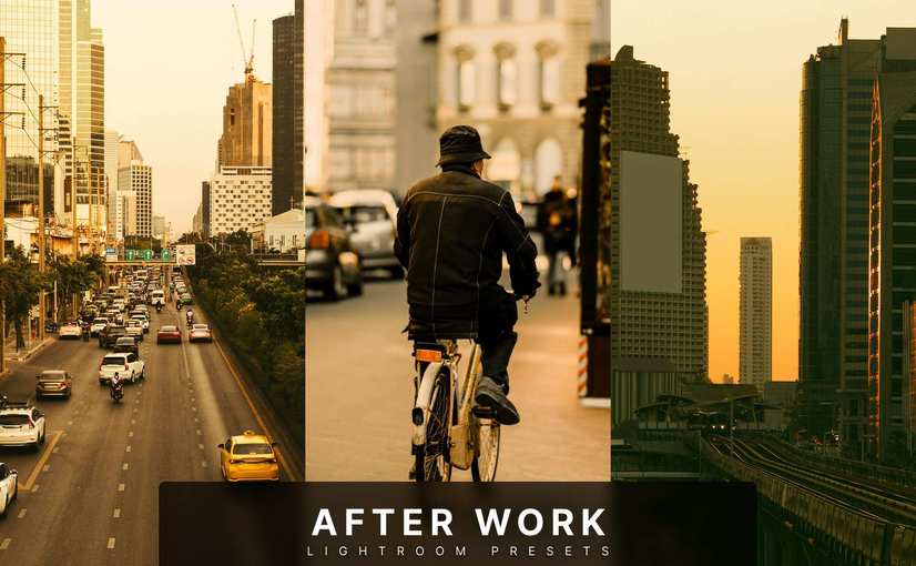 下班后休闲时光Lightroom预设和PS动作 After Work Lightroom Presets