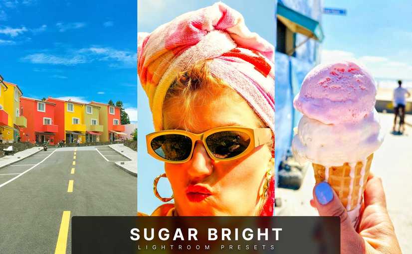 糖系明亮清新Lightroom预设和PS动作 Sugar Bright Lightroom Presets