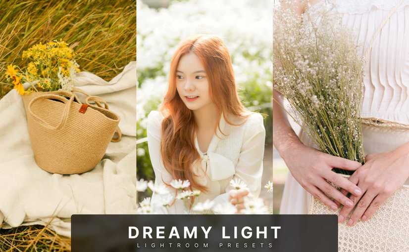梦幻柔光人像Lightroom预设和PS动作 Dreamy Light Lightroom Presets