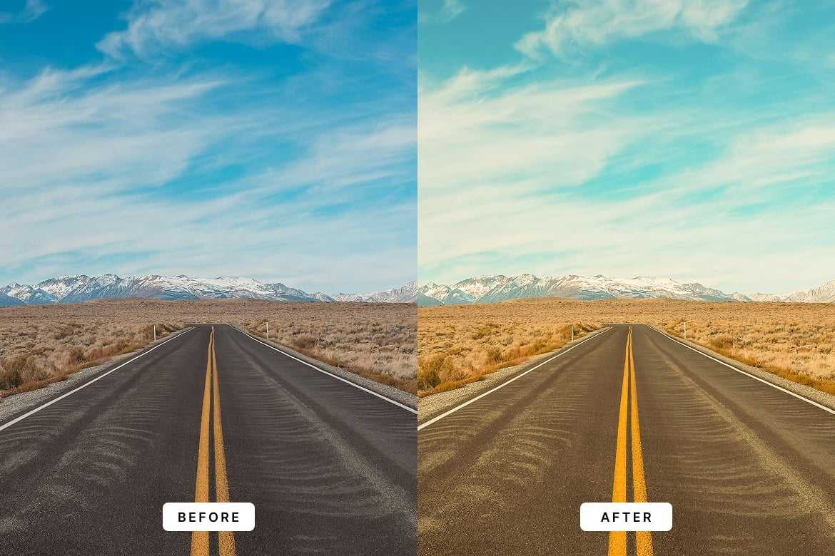 自然风景调色Lightroom预设和PS动作 Landscape Lightroom Presets插图3