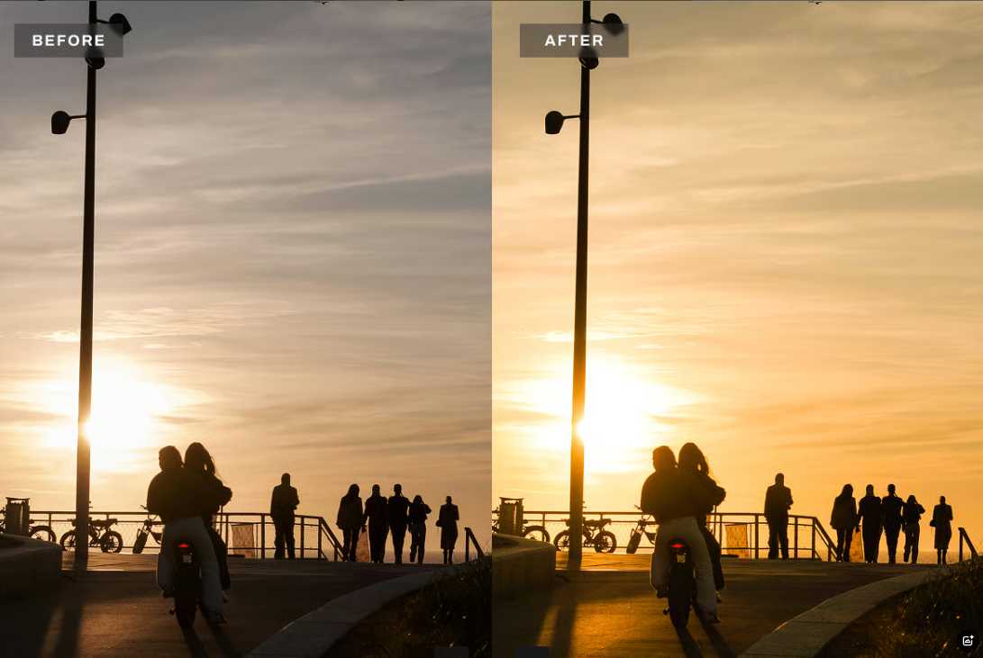 大西洋日落暖调Lightroom预设 Atlantic Sunset Lightroom Presets插图3 大西洋日落暖调Lightroom预设 Atlantic Sunset Lightroom Presets