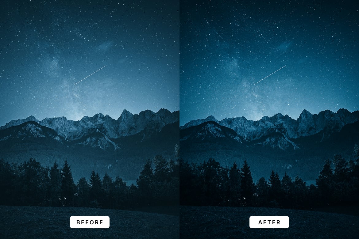 夜晚氛围感Lightroom预设 Night Vibes Lightroom Presets插图2 夜晚氛围感Lightroom预设 Night Vibes Lightroom Presets