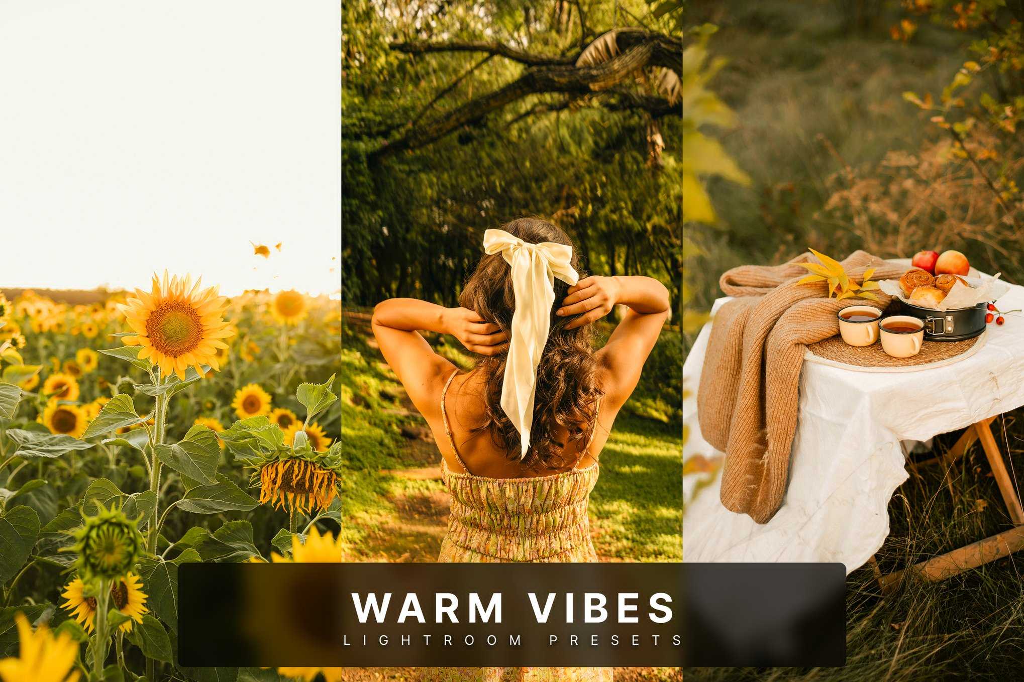 温暖氛围人像Lightroom预设 Warm Vibes Lightroom Presets插图 温暖氛围人像Lightroom预设 Warm Vibes Lightroom Presets