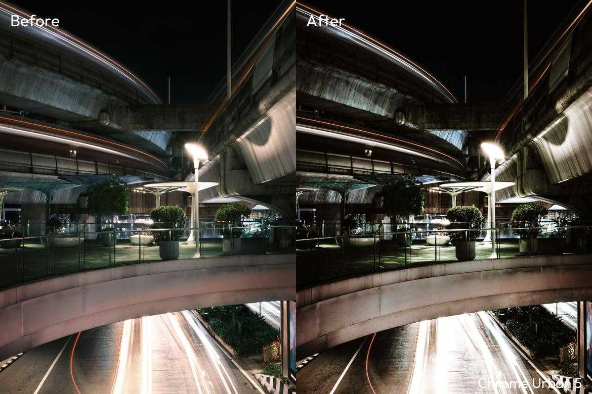 都市铬金属感桌面与移动端预设 Chrome Urban Desktop & Mobile Presets