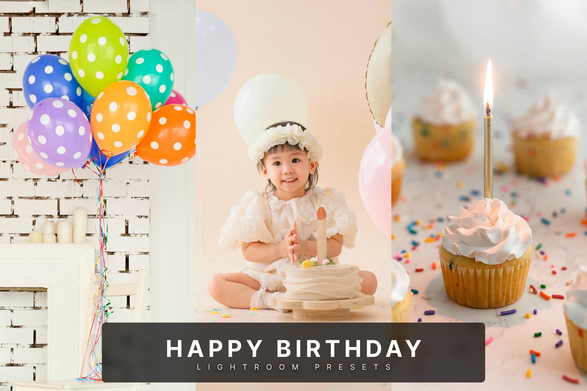 生日庆典氛围Lightroom预设 Happy Birthday Lightroom Presets插图 生日庆典氛围Lightroom预设 Happy Birthday Lightroom Presets