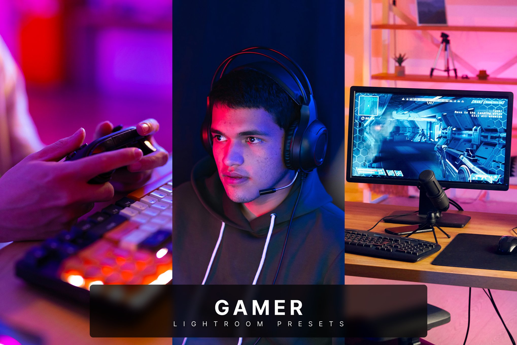 游戏博主专用Lightroom预设 Gamer Lightroom Presets