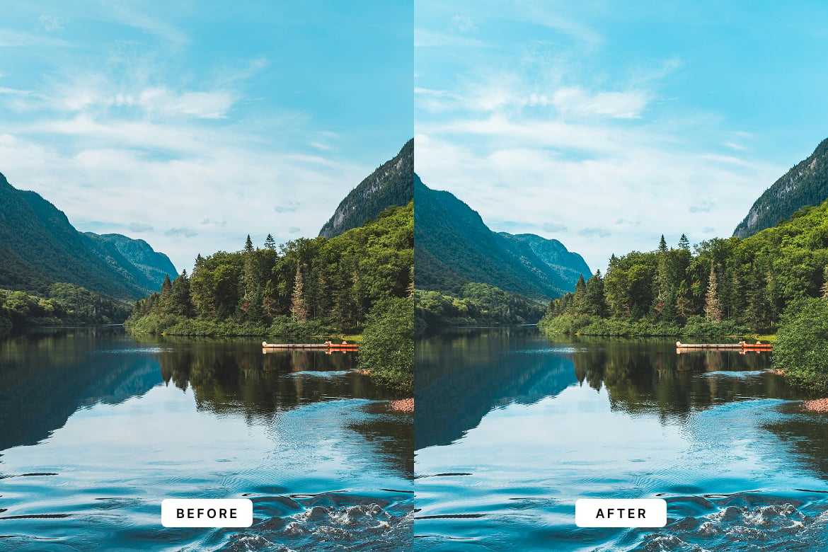 湖边度假氛围Lightroom预设 Lake Vibes Lightroom Presets