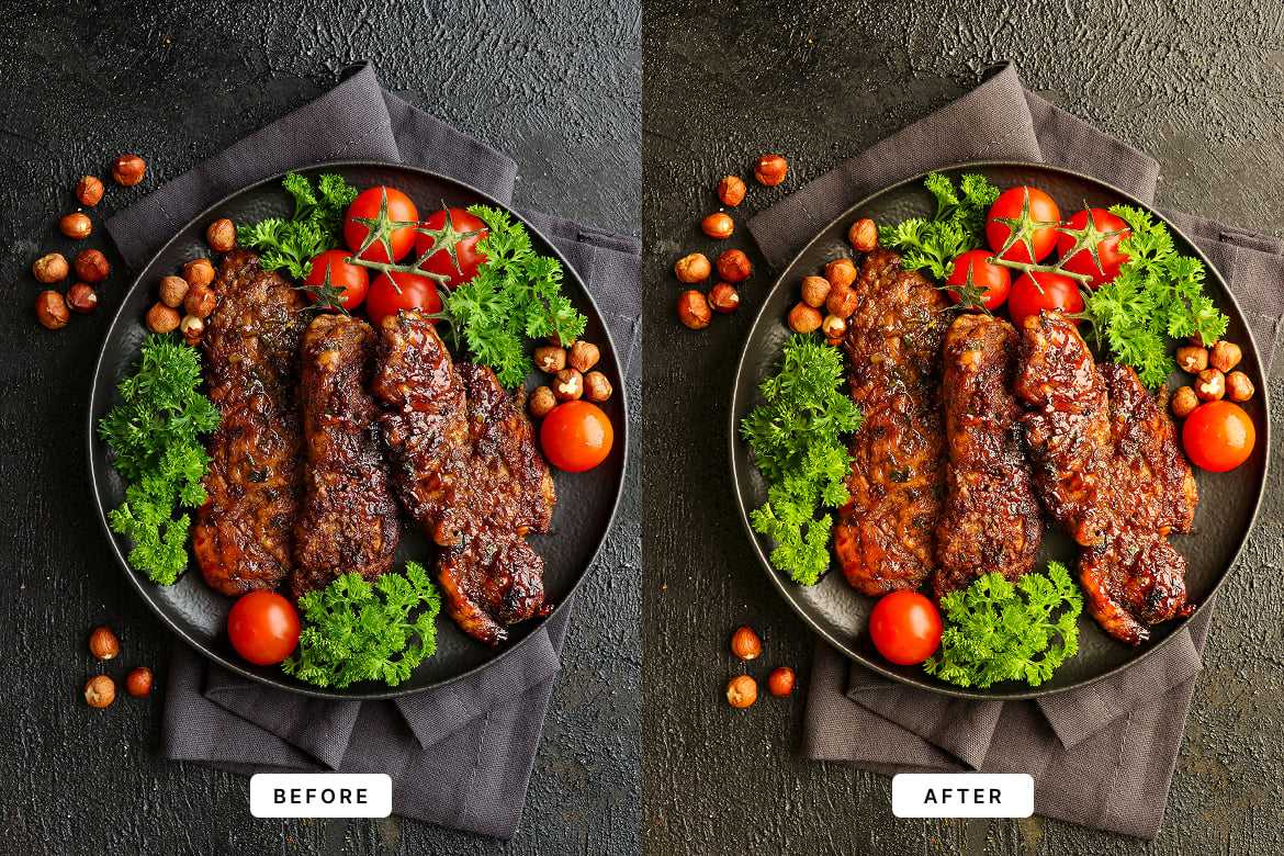 牛排美食摄影Lightroom预设 Steak Food Lightroom Presets