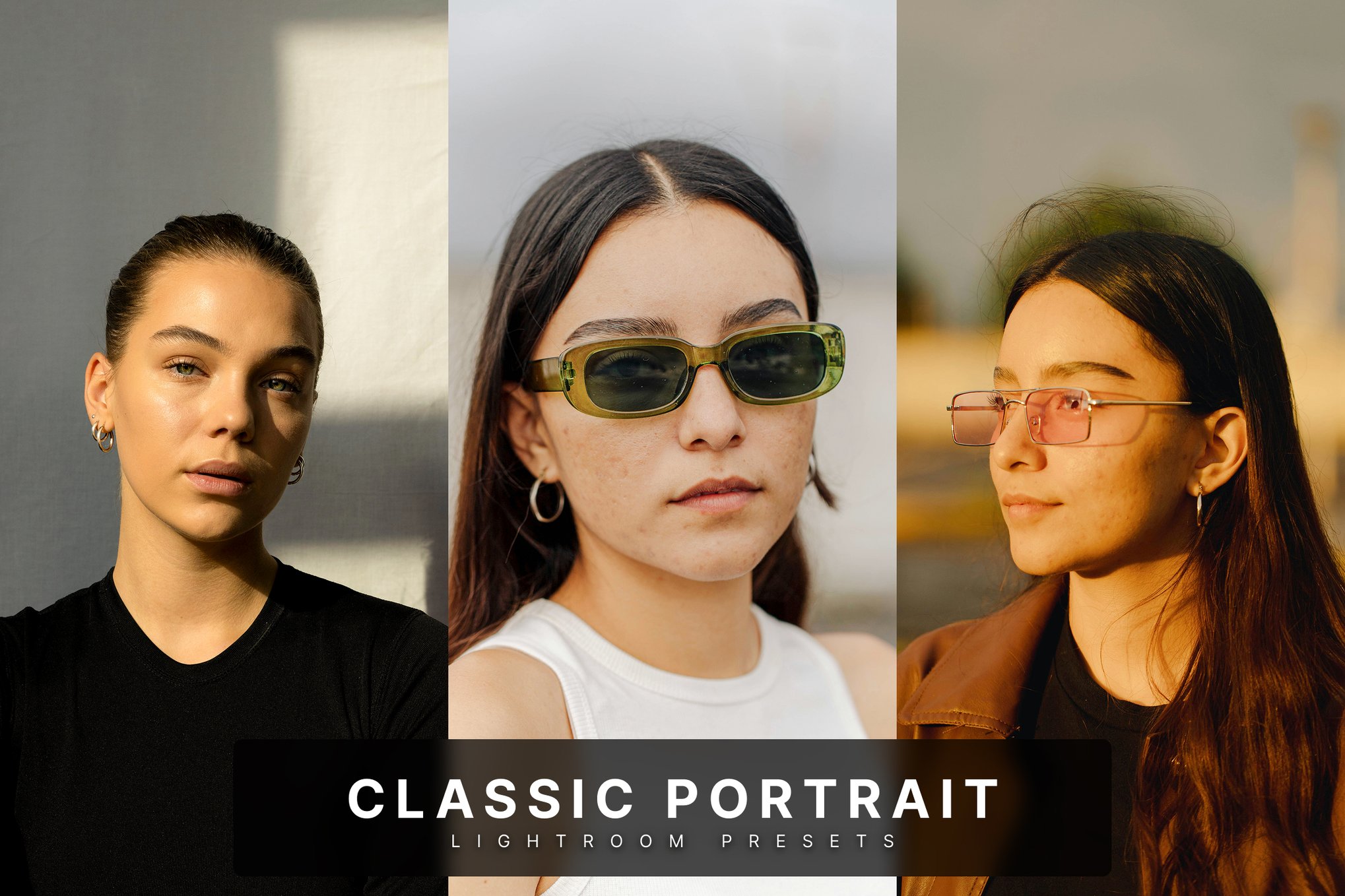 经典人像写真Lightroom预设 Classic Portrait Lightroom Presets插图 经典人像写真Lightroom预设 Classic Portrait Lightroom Presets