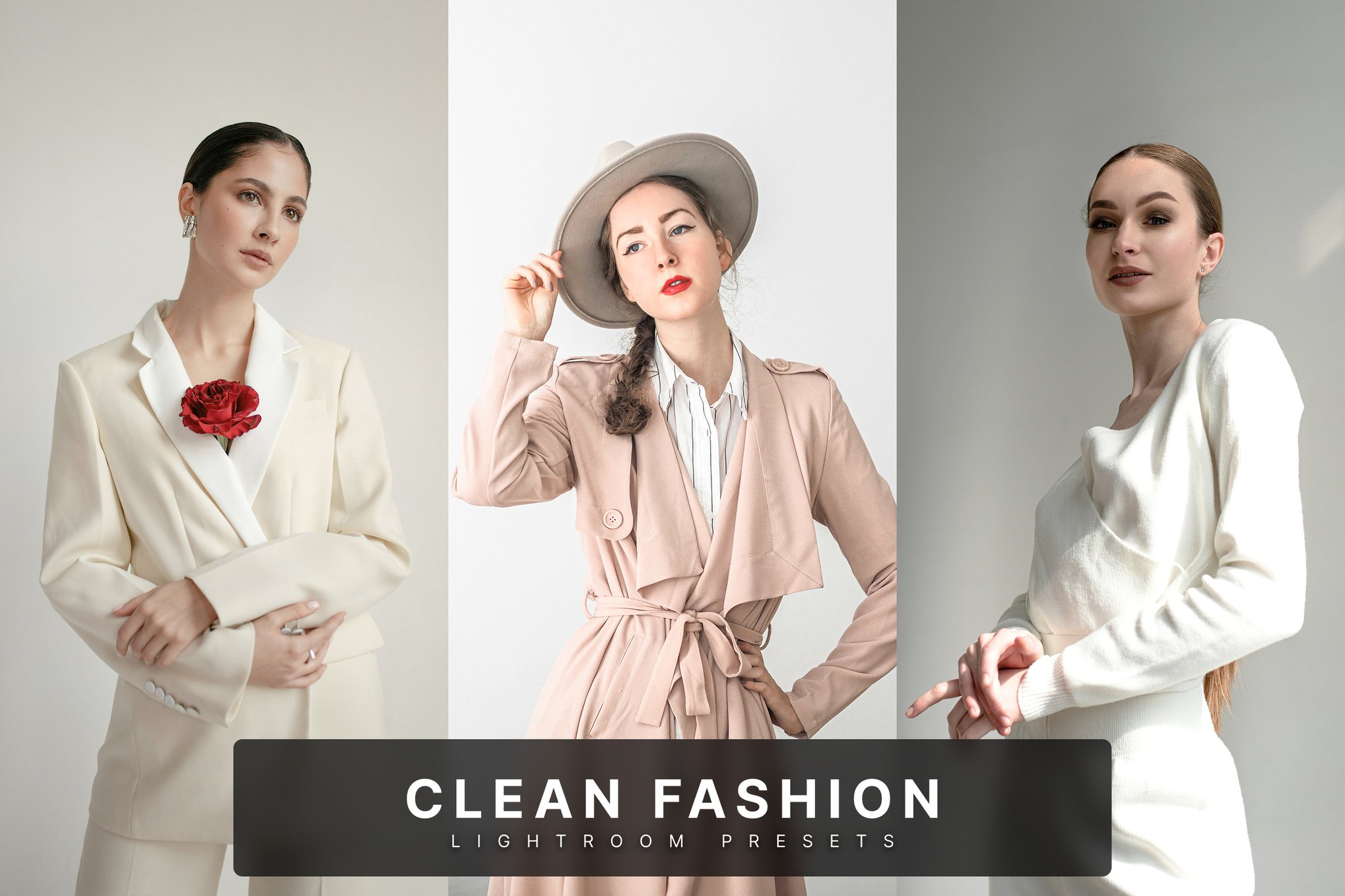 洁净时尚风格Lightroom预设 Clean Fashion Lightroom Presets