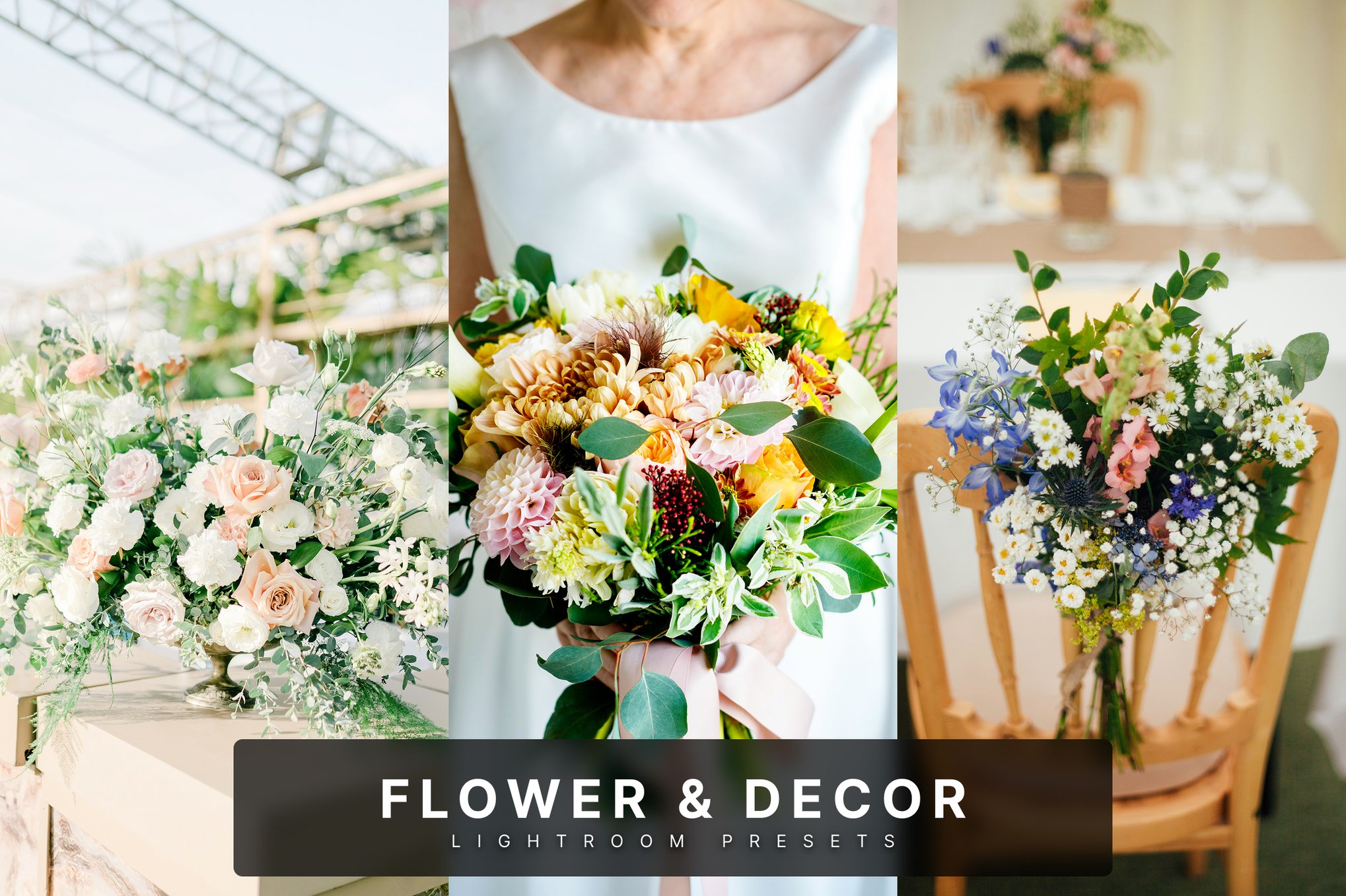 花卉与装饰摄影Lightroom预设 Flower & Decor Lightroom Presets