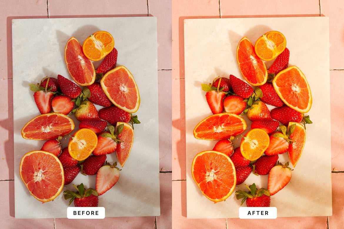 健康水果美食Lightroom预设 Healthy Fruits Lightroom Presets插图3 健康水果美食Lightroom预设 Healthy Fruits Lightroom Presets