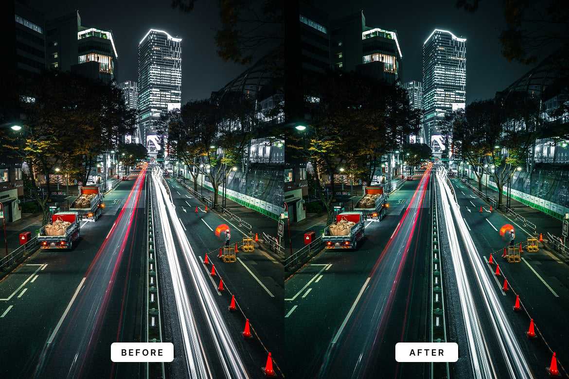 地铁夜色都市Lightroom预设 Metro Night Lightroom Presets