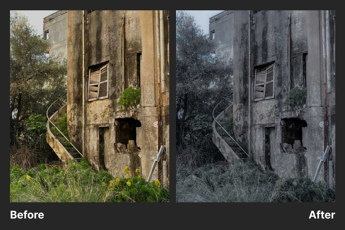 反乌托邦暗黑未来感Lightroom预设 Dystopia Lightroom Preset插图4 反乌托邦暗黑未来感Lightroom预设 Dystopia Lightroom Preset