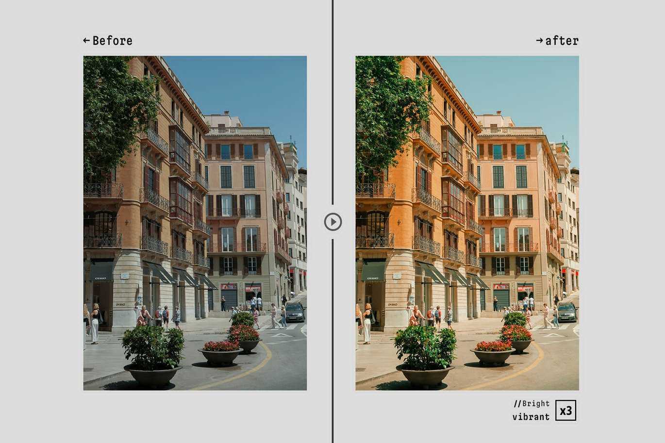 明亮鲜艳活力色彩Lightroom预设 Bright Vibrant Presets插图4 明亮鲜艳活力色彩Lightroom预设 Bright Vibrant Presets