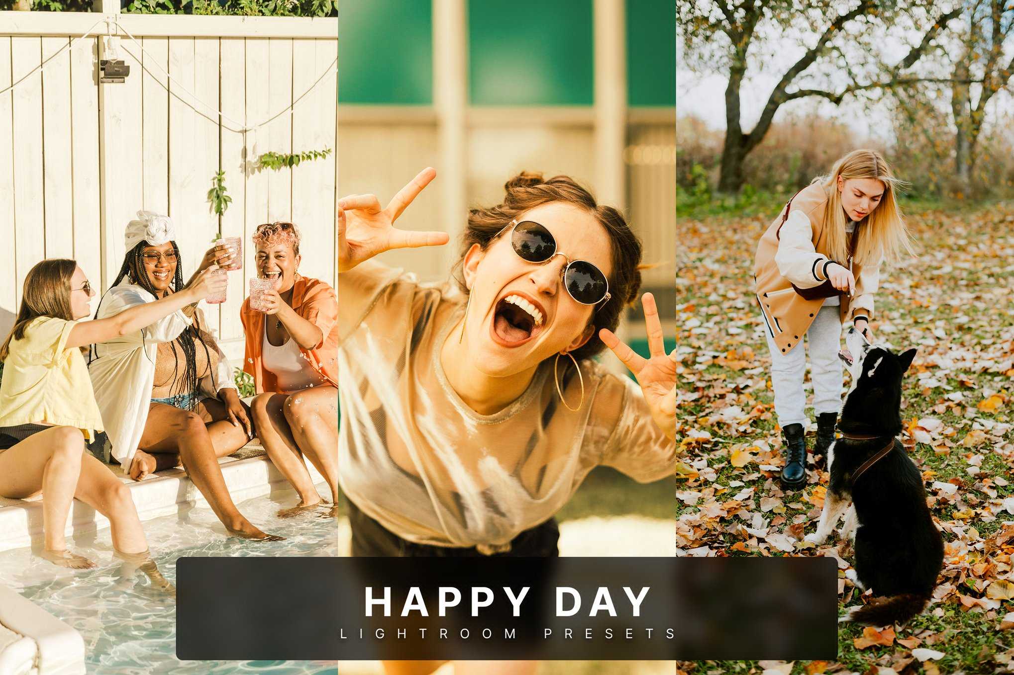 快乐日常氛围Lightroom预设 Happy Day Lightroom Presets