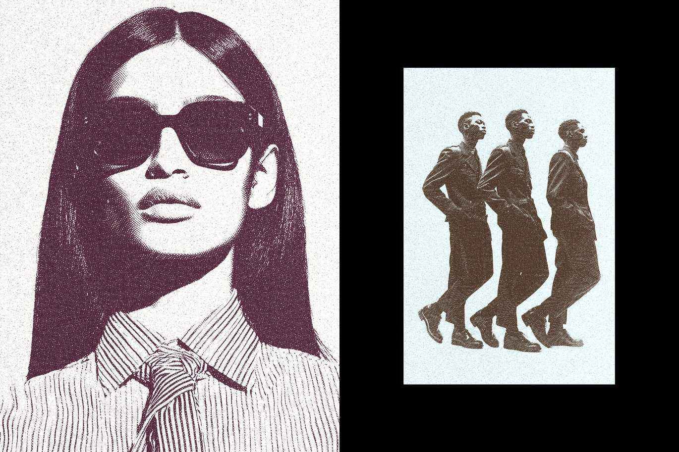 复古雕刻照片效果图层样式 Retro Engraving Photo Effect插图2 复古雕刻照片效果图层样式 Retro Engraving Photo Effect