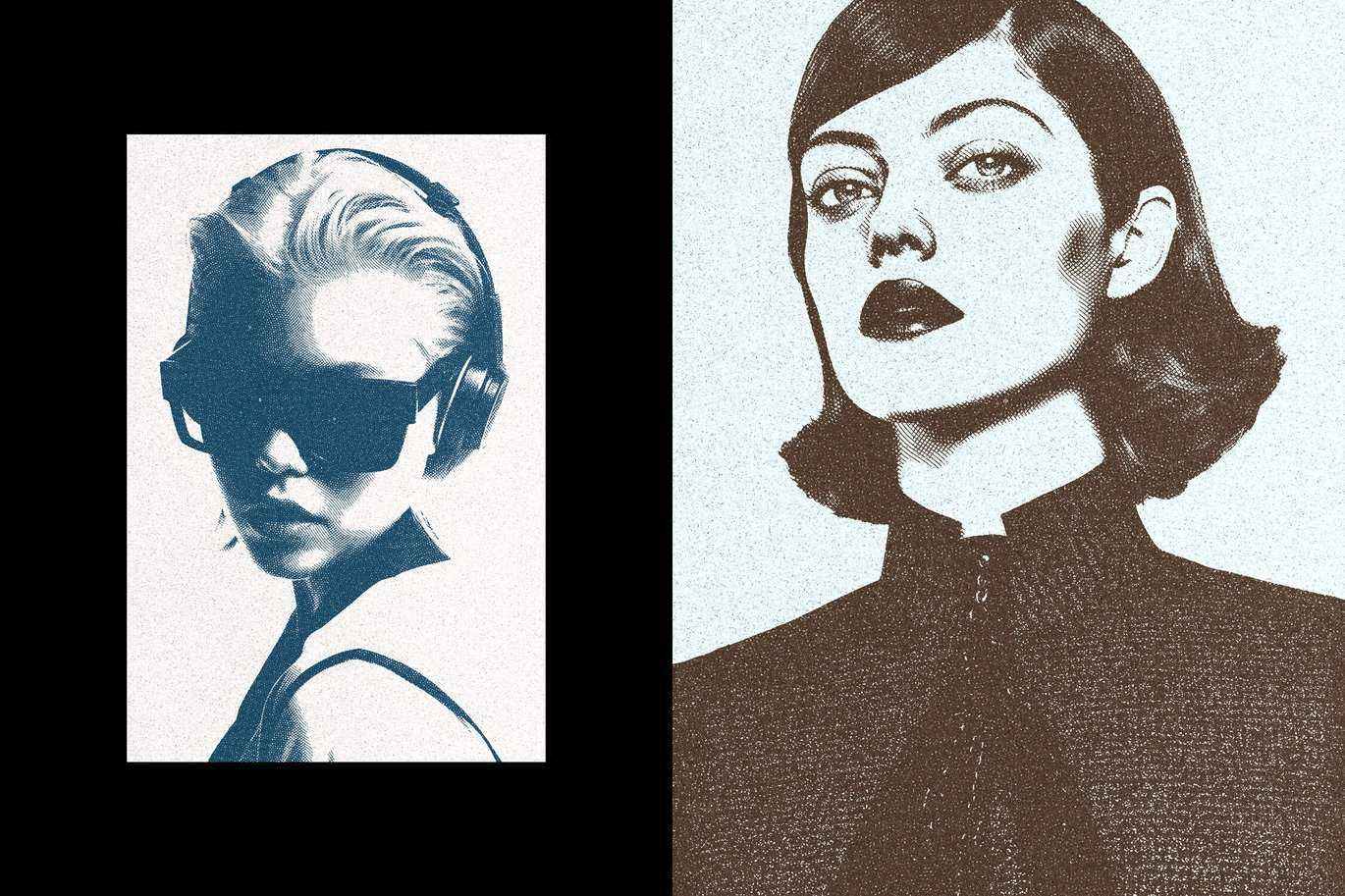 复古雕刻照片效果图层样式 Retro Engraving Photo Effect插图3 复古雕刻照片效果图层样式 Retro Engraving Photo Effect