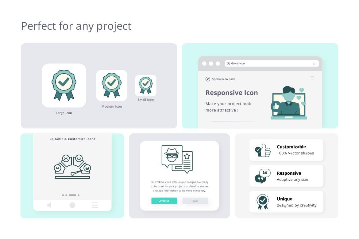 客户评价反馈主题图标素材 Costumer Review Icons插图3 客户评价反馈主题图标素材 Costumer Review Icons