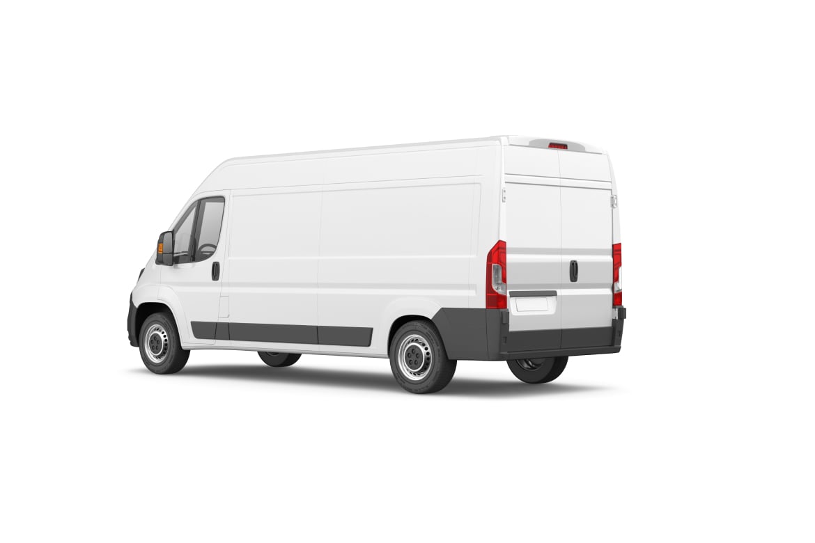 厢式货车第7版展示样机模型 Van 07 Mockup