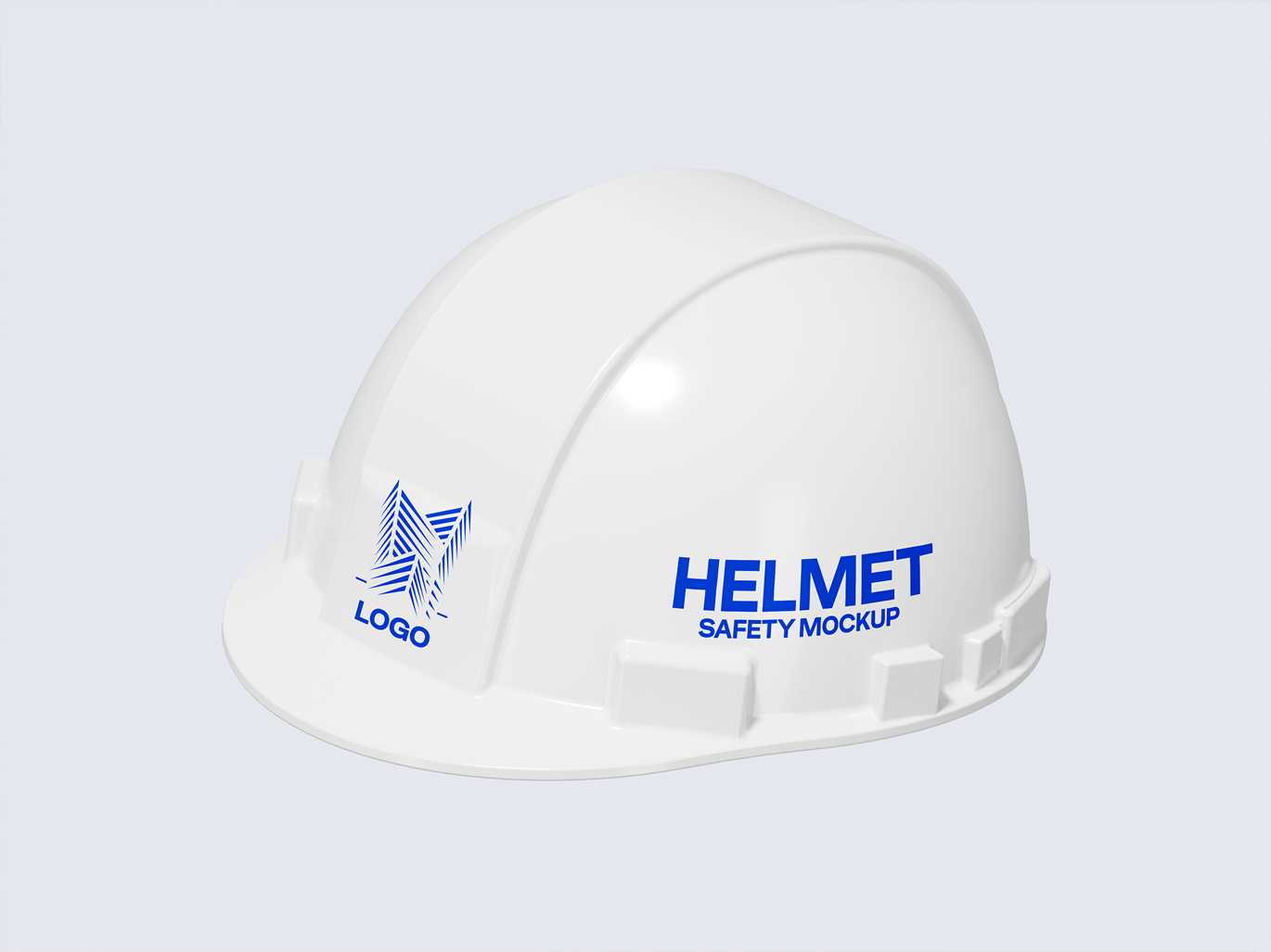 工程安全帽设计样机 Construction Helmet Mockup