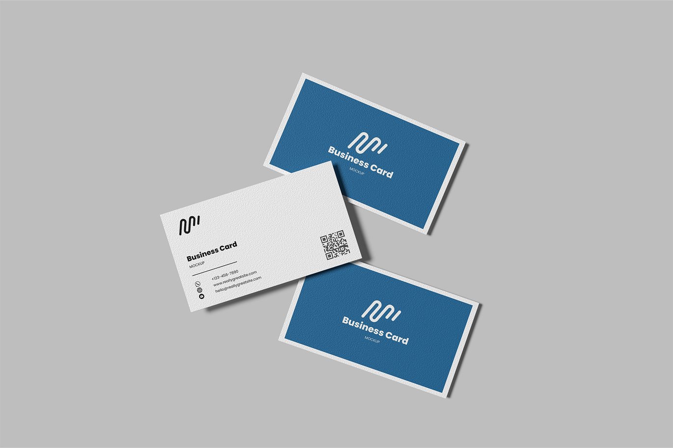 商务名片展示样机 Business Card Mockup