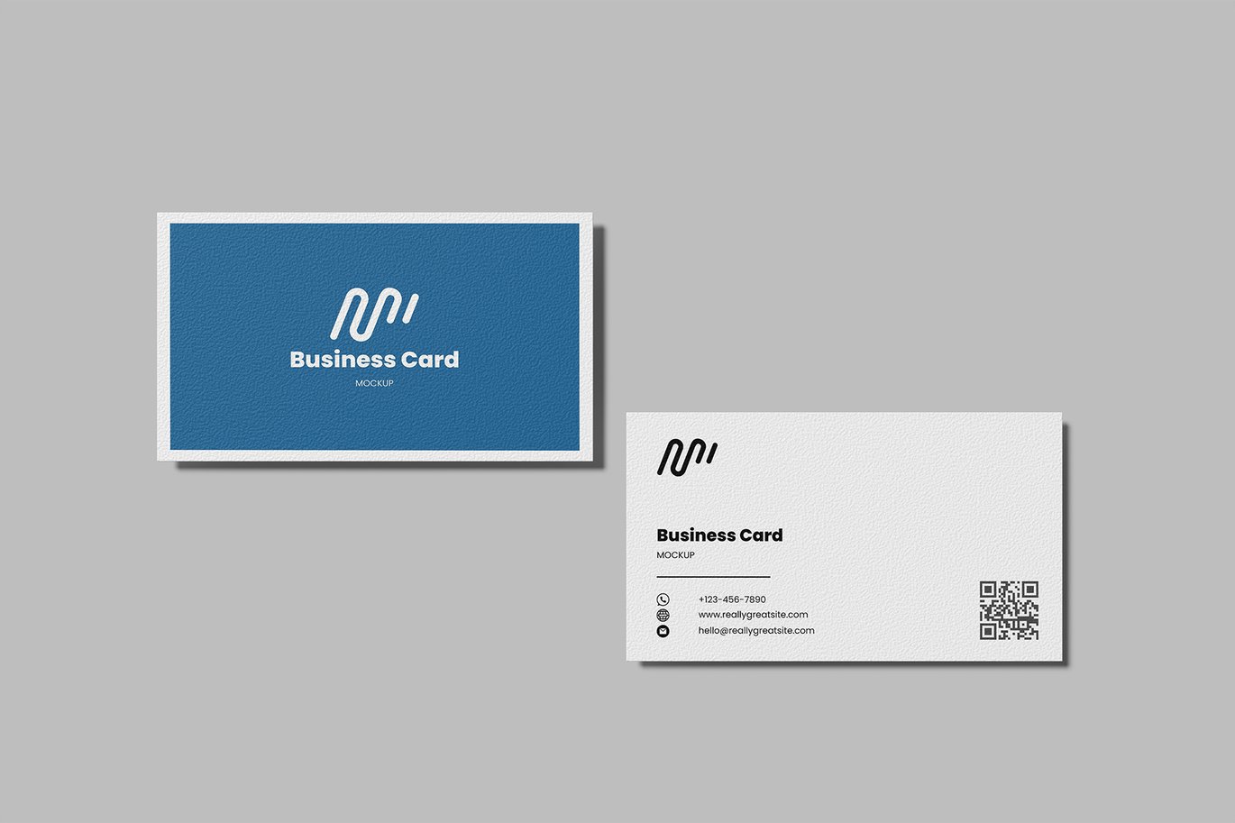 商务名片展示样机 Business Card Mockup