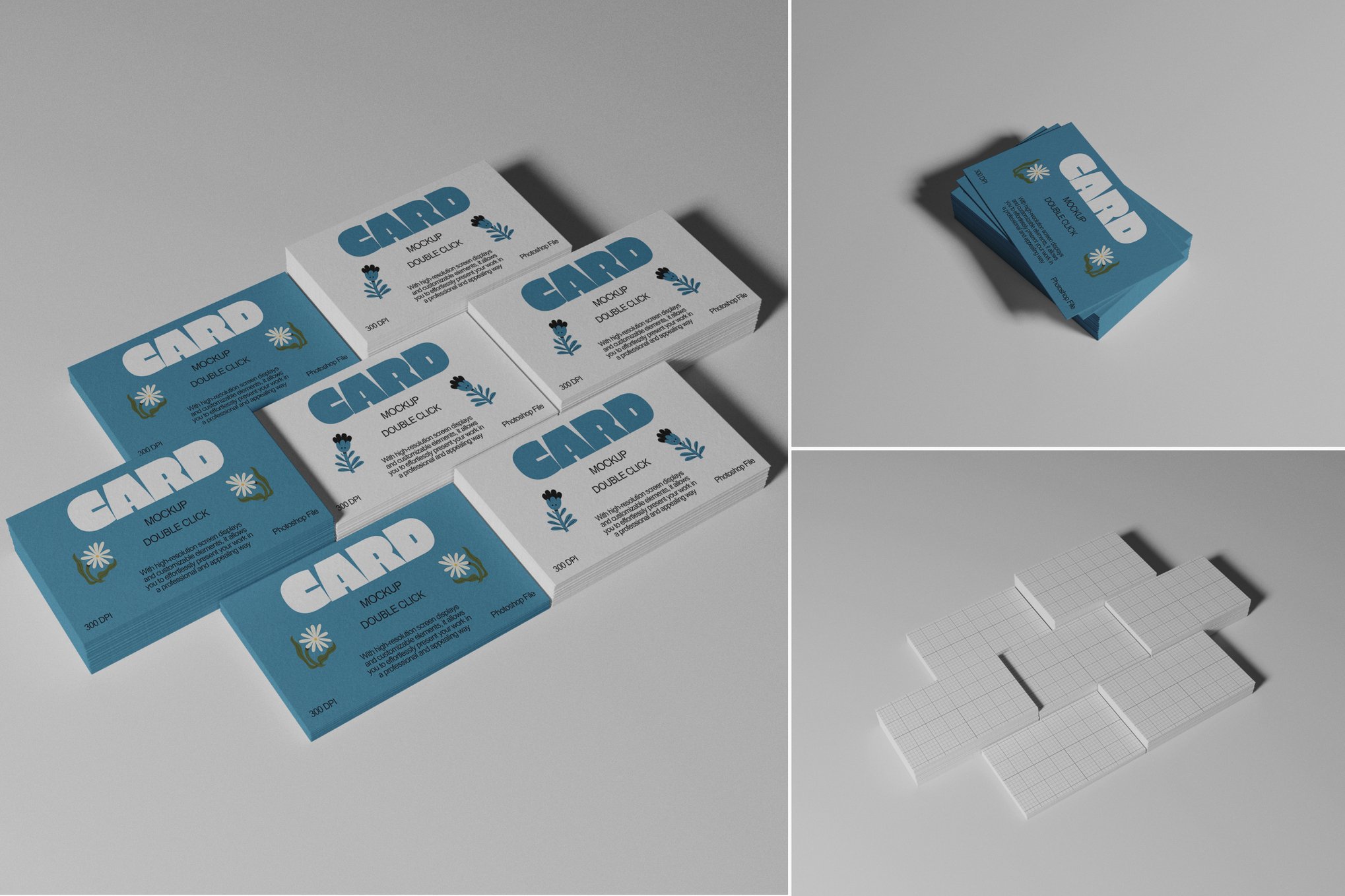 商务名片设计样机 Business Card Mockup