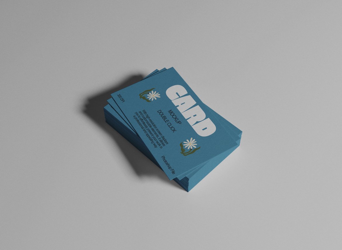 商务名片设计样机 Business Card Mockup插图2 商务名片设计样机 Business Card Mockup