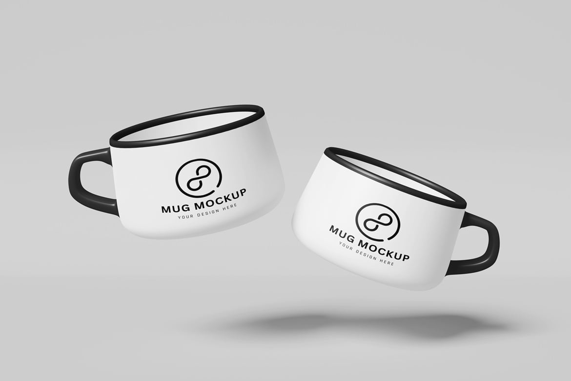 咖啡杯设计展示样机 Mug Mockup