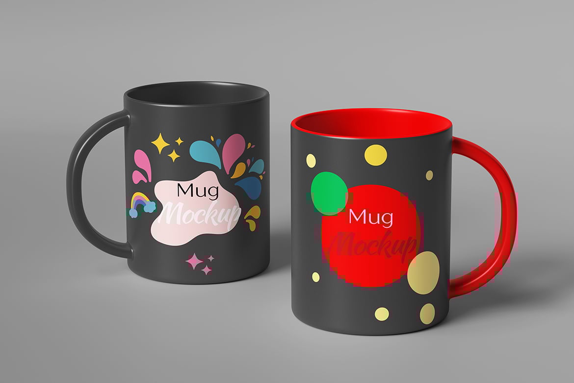 咖啡杯设计展示样机 Mug Mockup