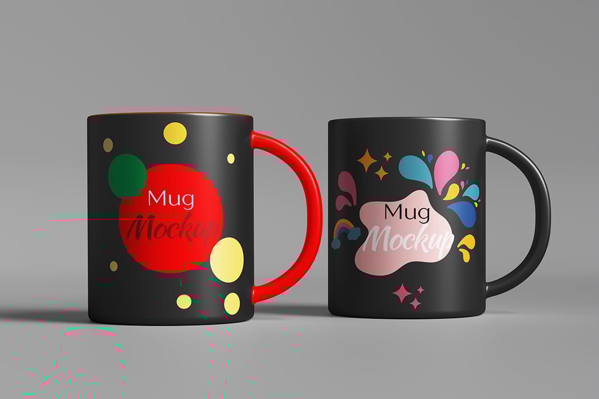 咖啡杯设计展示样机 Mug Mockup