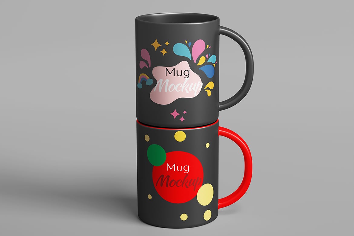 咖啡杯设计展示样机 Mug Mockup