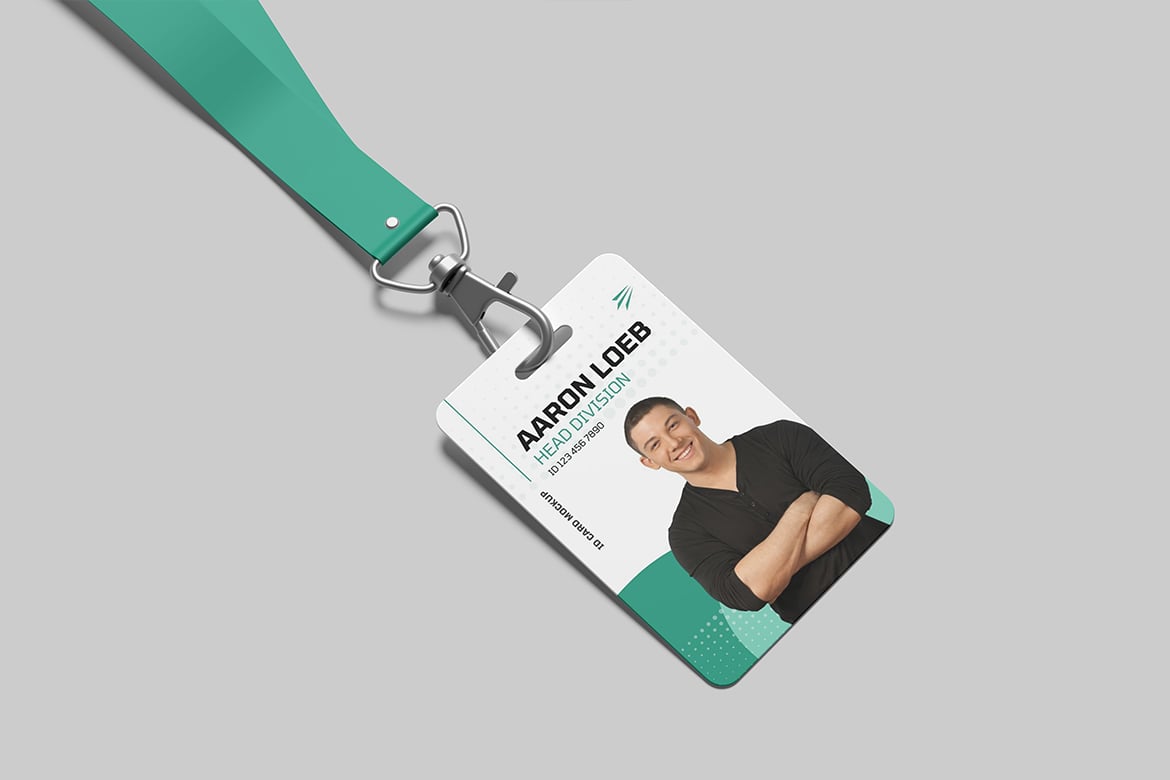 塑料ID卡证件设计样机 ID Card Mockup
