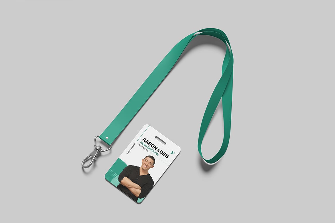 塑料ID卡证件设计样机 ID Card Mockup