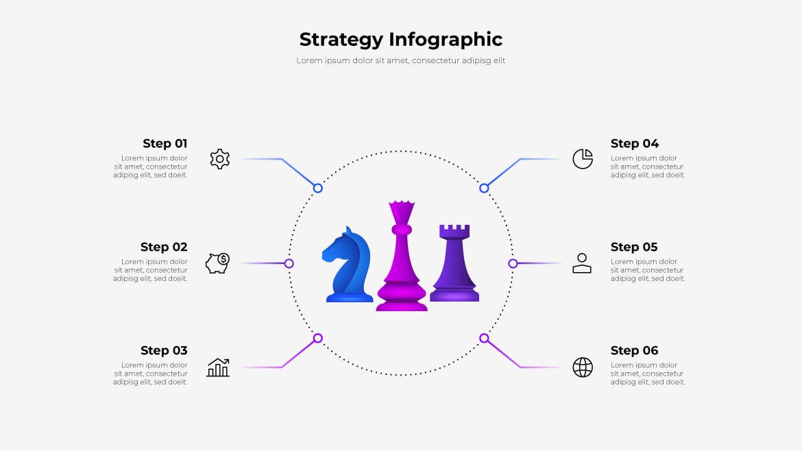 商业计划书演示信息图模板 Business Pitch Deck Infographic Templates