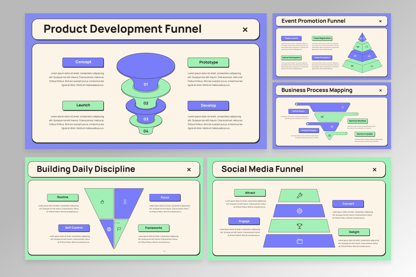 漏斗演示信息图表 Funnel Presentation Infographics插图2 漏斗演示信息图表 Funnel Presentation Infographics