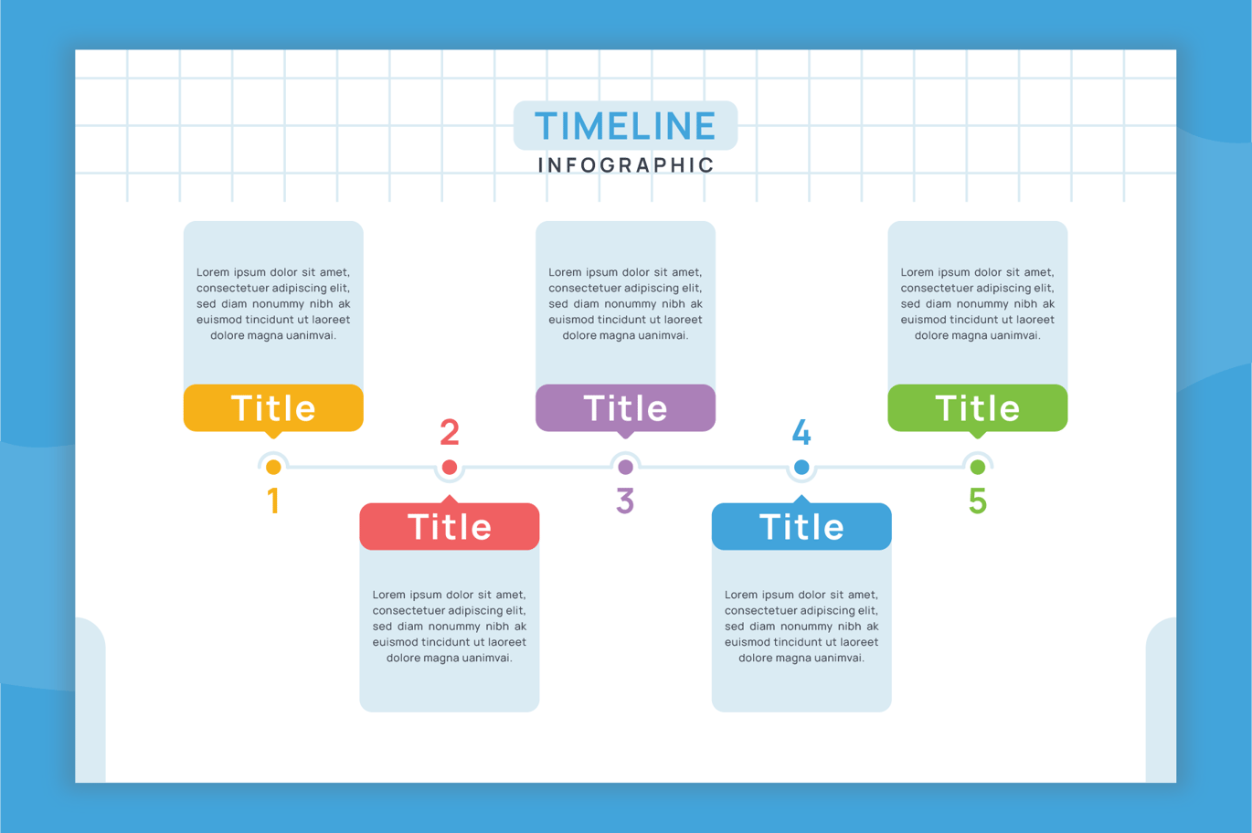 时间线信息图表模板 Timeline Infographic Template插图3 时间线信息图表模板 Timeline Infographic Template