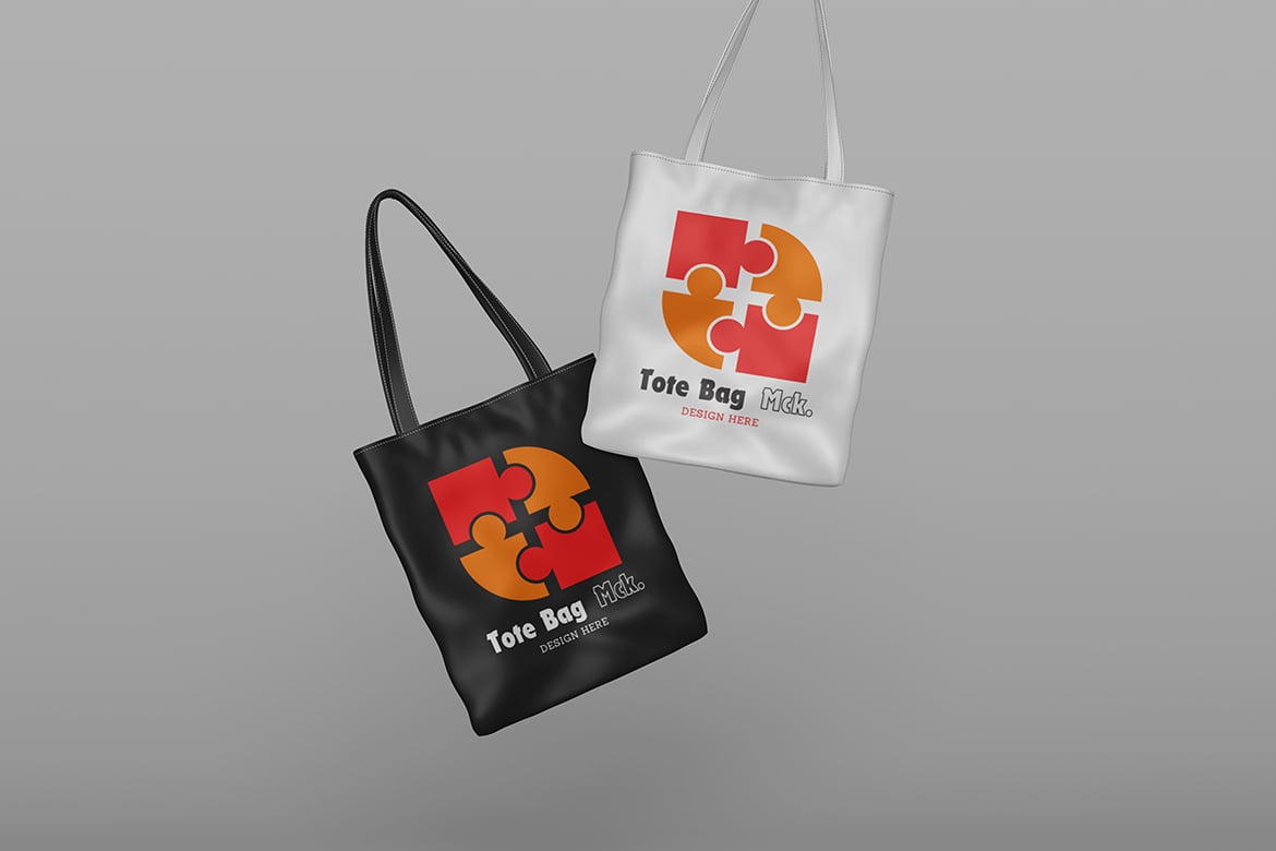 帆布托特包设计样机 Tote Bag Mockup