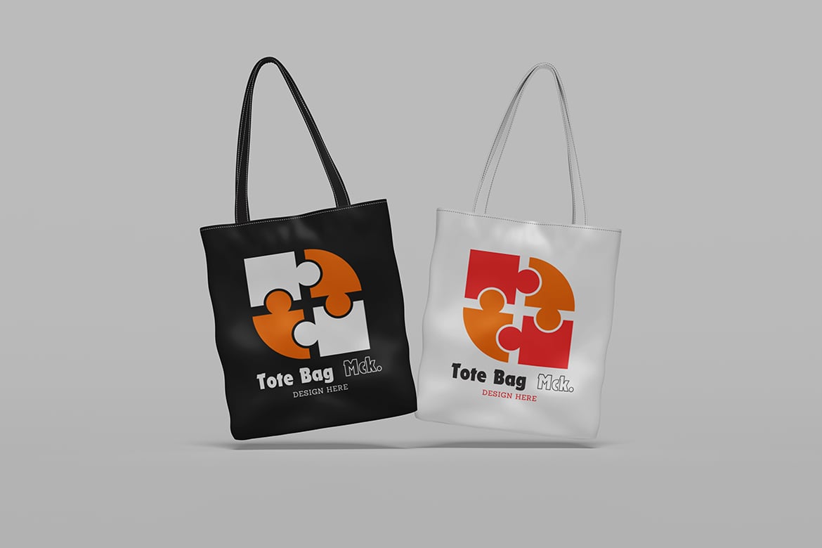 帆布托特包设计样机 Tote Bag Mockup