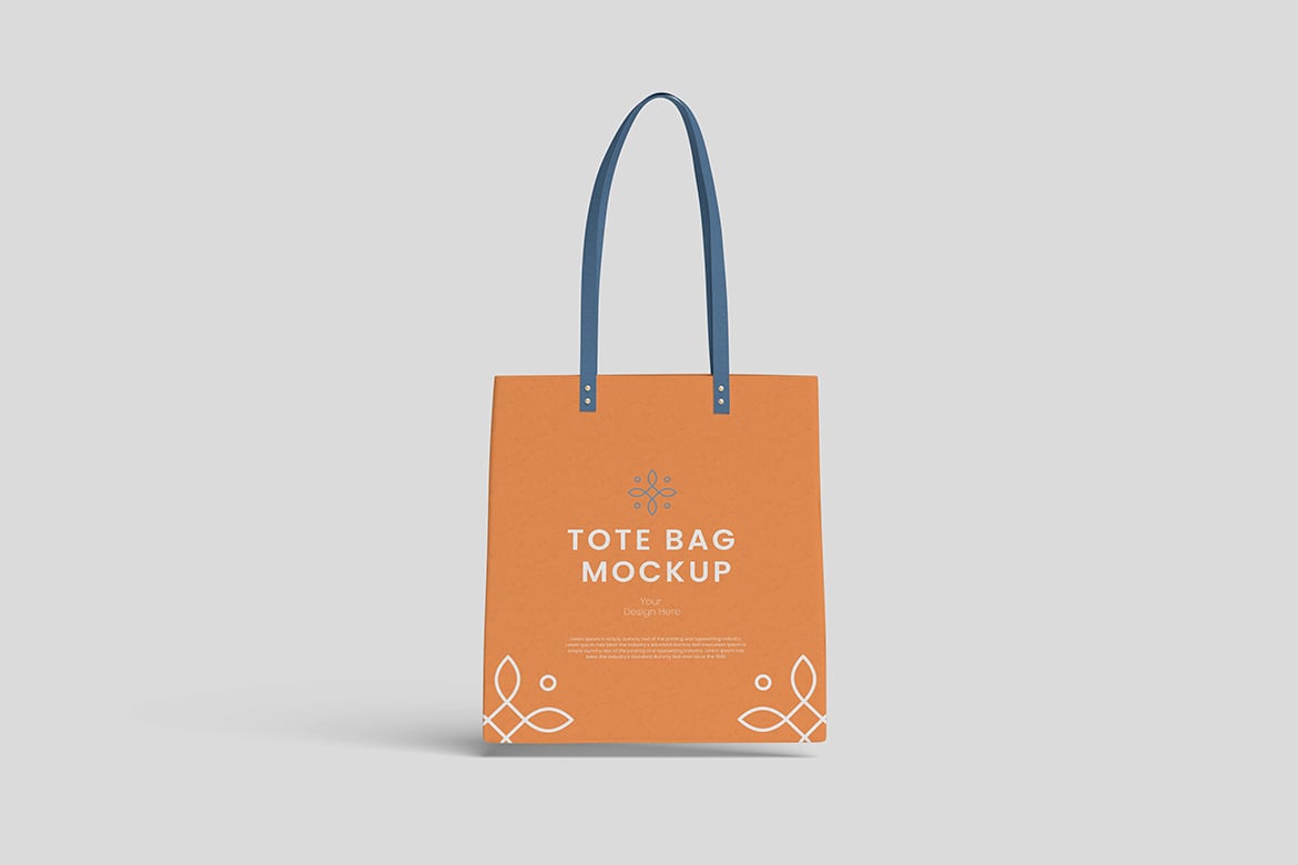 帆布手提袋设计样机模版 Tote Bag Mockup